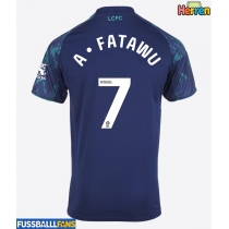 Leicester City Issahaku Fatawu #7 Auswärtstrikot 2025-26 Kurzarm